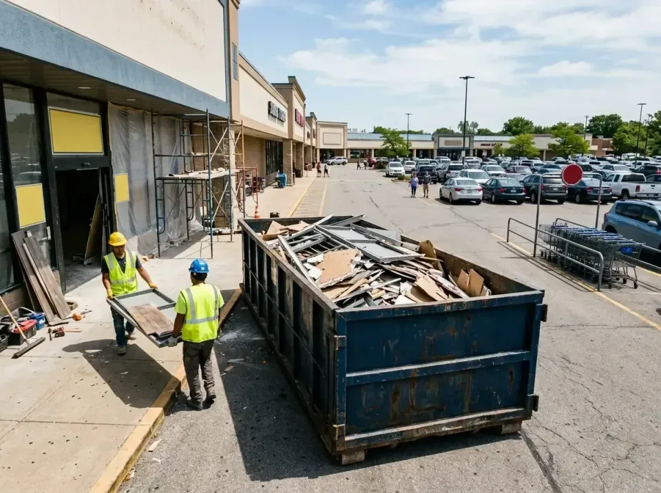 retail-store-renovation-debris-003 — frequently asked questions, Roll-off Dumpster Rentals in Cedar Hill, TX